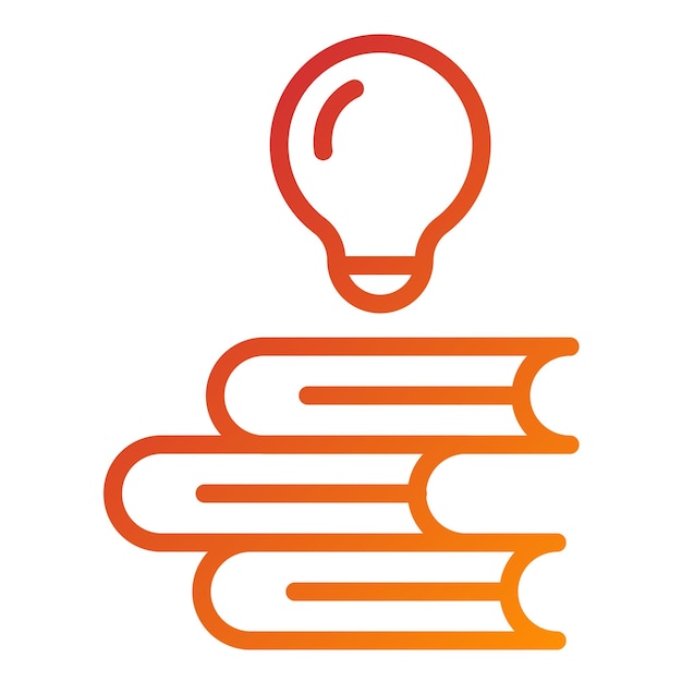 Vector Design Knowledge Base Icon Stijl