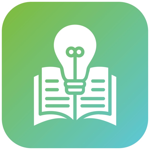 Vector Design Knowledge Base Icon Style