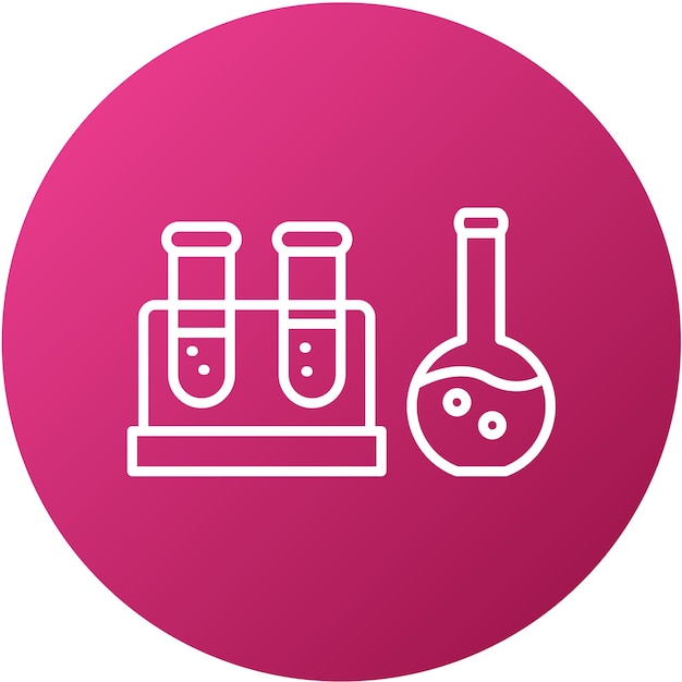 Vector Design Laboratory Icon Style