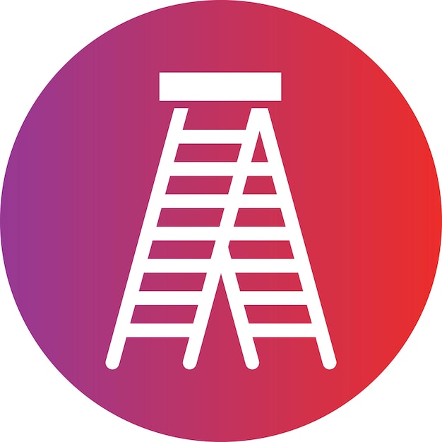 Vector Design Ladder Icon Style