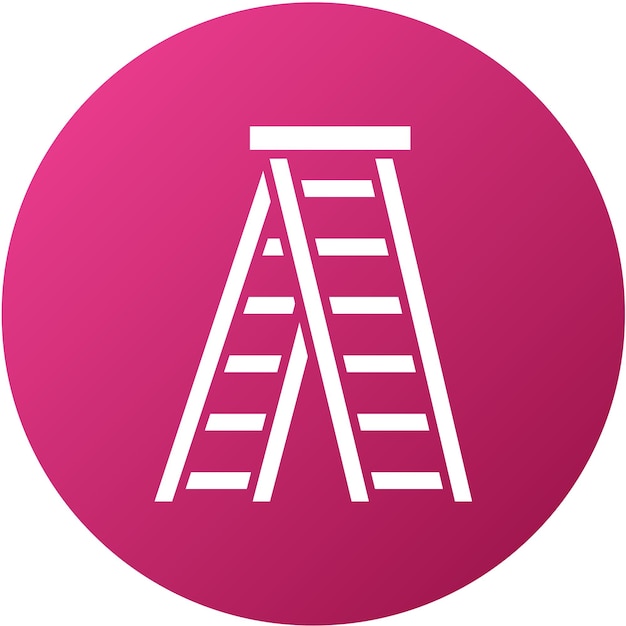 Vector Design Ladder Icon Style