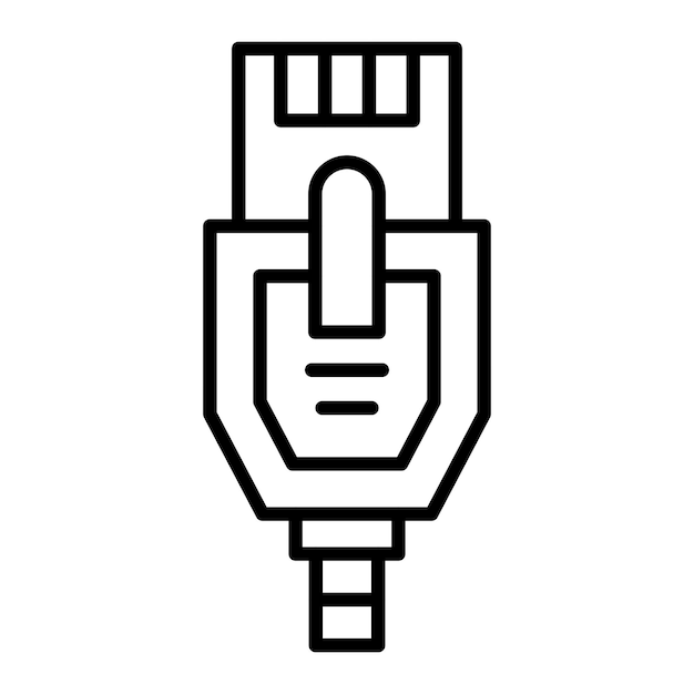 Vector vector design lan icon style