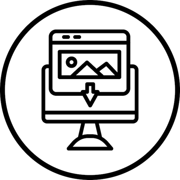 Vector Design Landing Page Icon Style