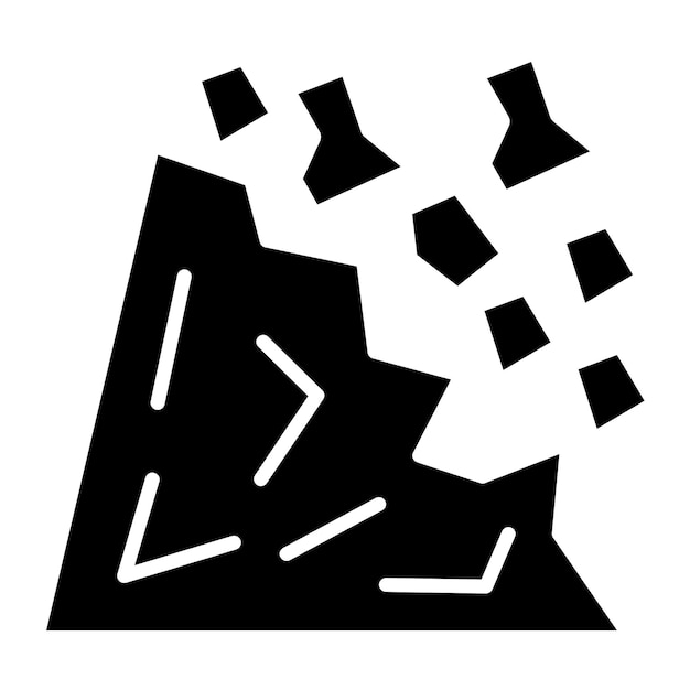 Векторный дизайн Landslide Icon Style