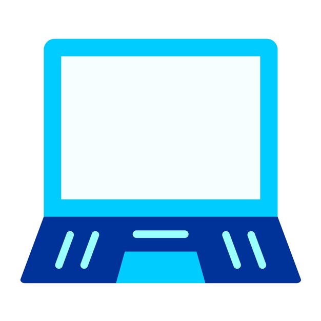 Vector vector design laptop icon style