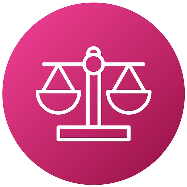 Vector vector design law icon style