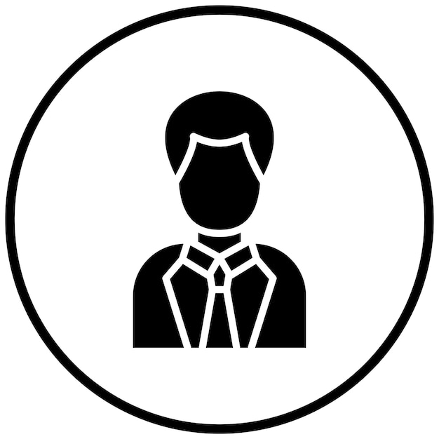 Vector Design Lawyer Icon Style