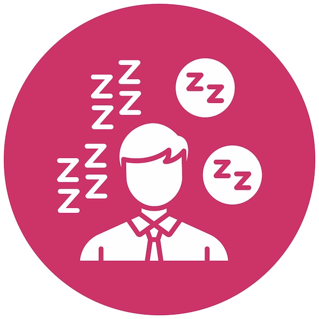 Vector vector design lazy icon style