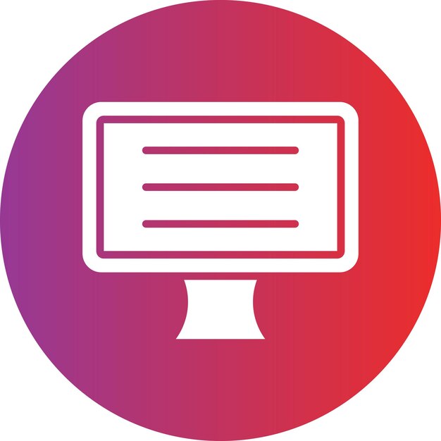 터 디자인 Lcd 아이콘 스타일