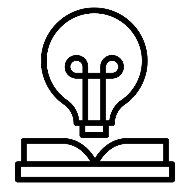 ベクトルデザイン学習アイコンスタイル