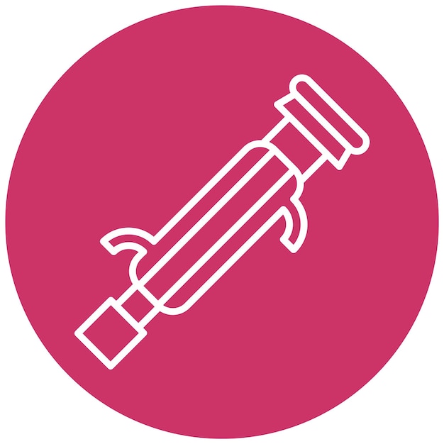 Vector Design Liebig Condenser Icon Style