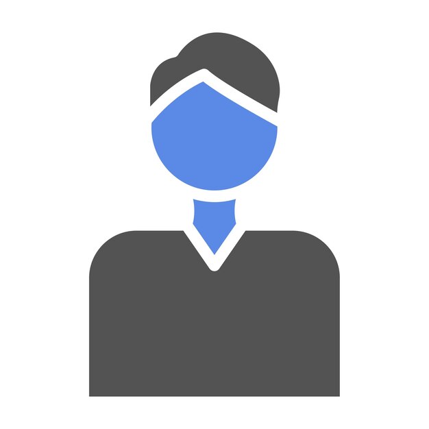 Vector Design Lifeguard Mannelijke Icon Stijl