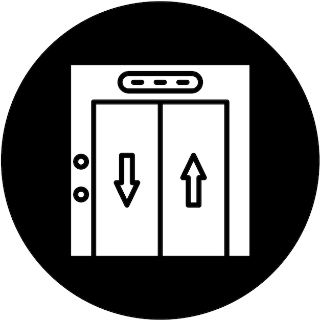 벡터 vector design lift icon style