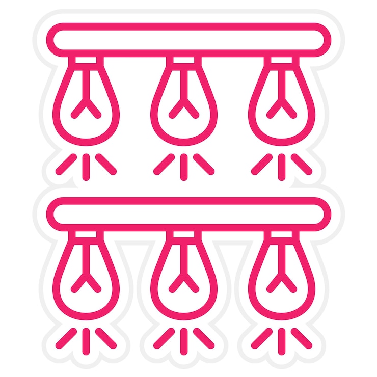 Vector vector design light bulbs icon style
