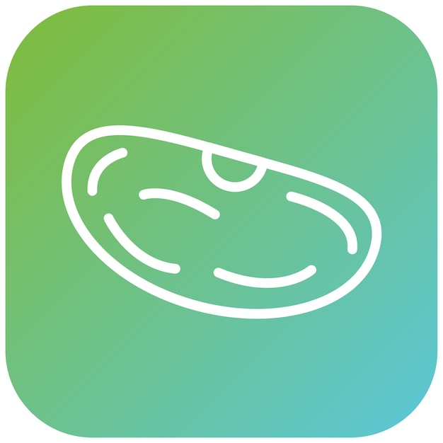 Vector vector design lima bean icon style