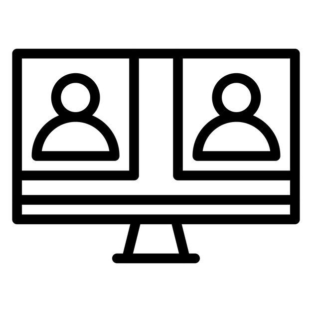 Векторный дизайн живого интервью
