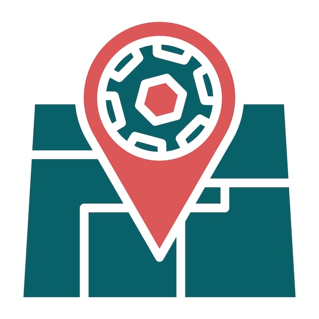 Vector Design Location Pin Icon Style