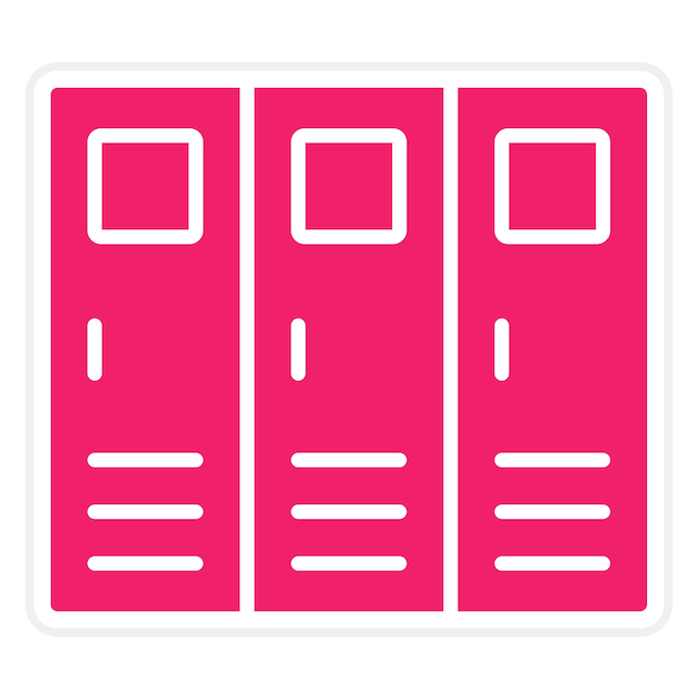 Vector vector design locker icon style