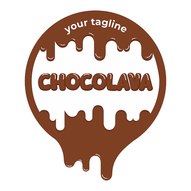 Vector design logo chocolava deel 2