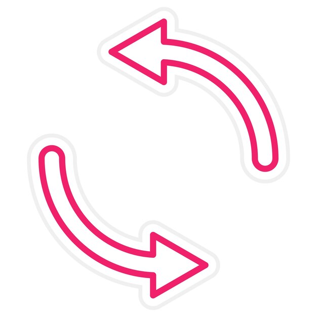 vector design loop icon style