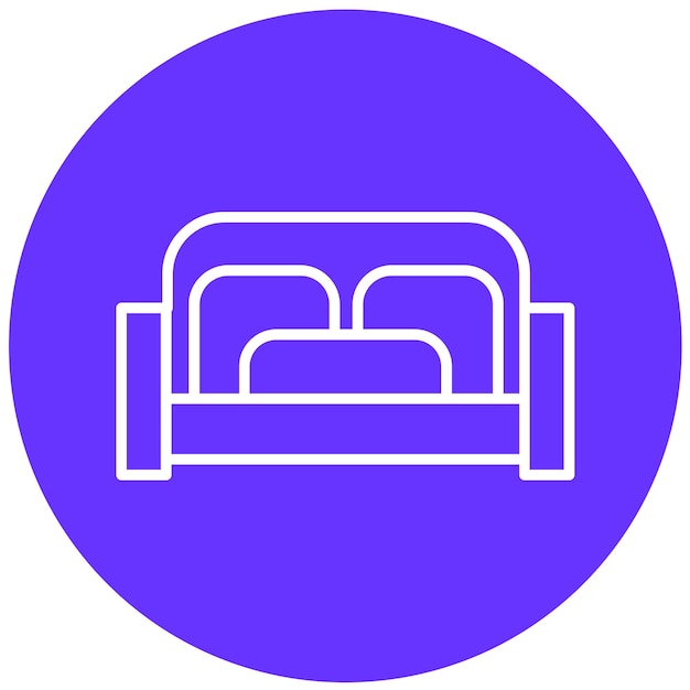 Векторный дизайн lounge area icon style