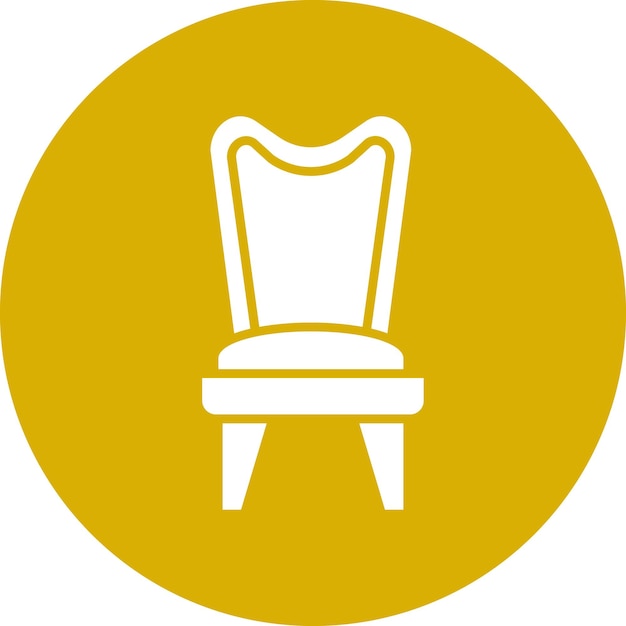 Vector Design Lounge Chair Icon Style