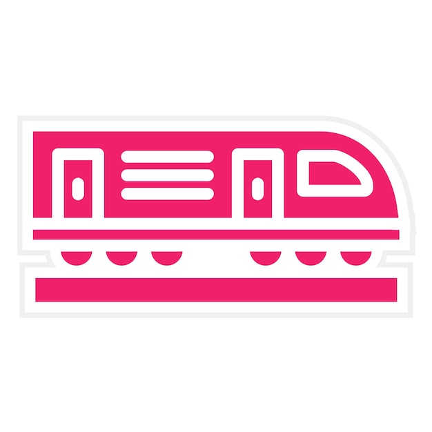 터 디자인 마그레브 차량 아이콘 스타일