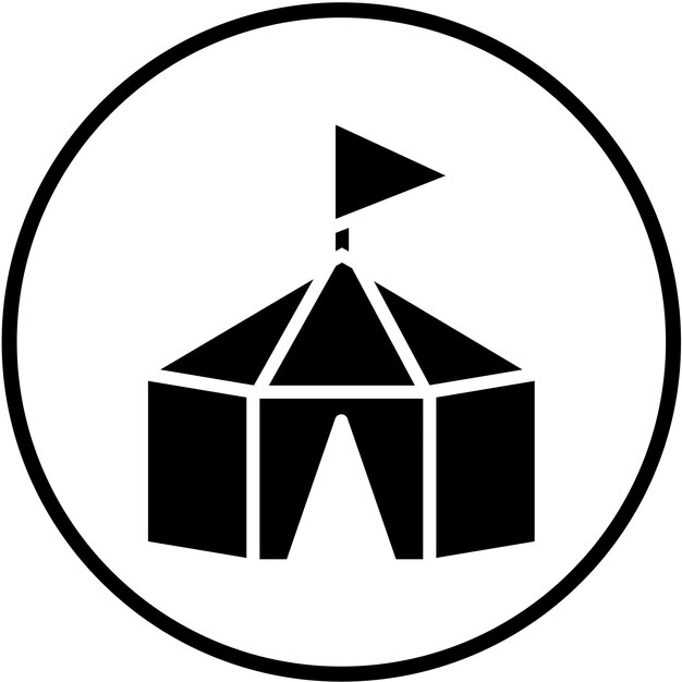 Vector vector design majlis tent icon style