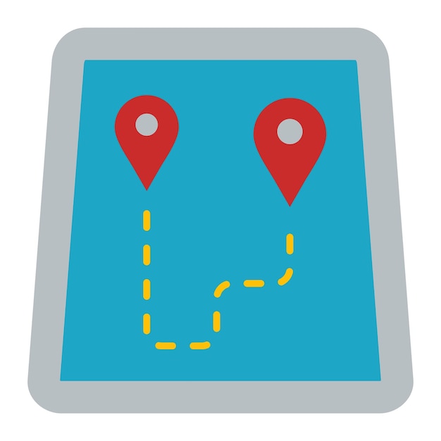 Vector Design Map Icon Style