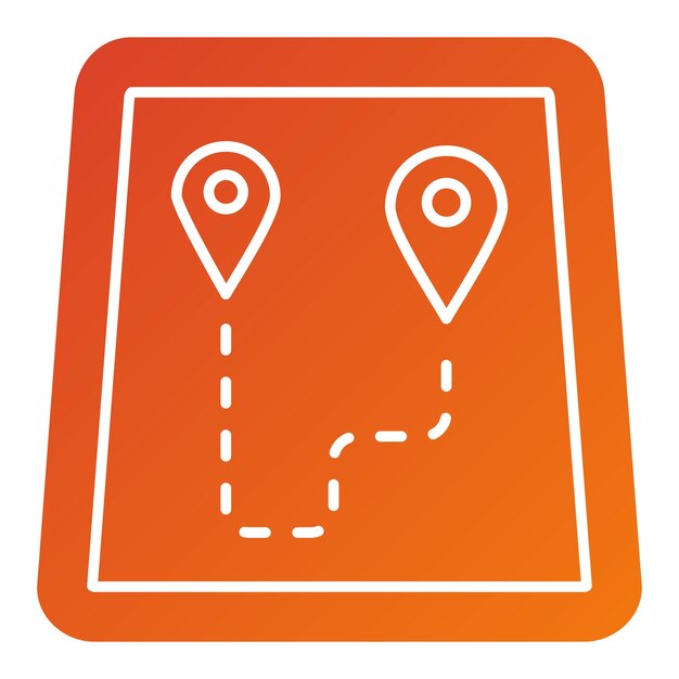 Vector Design Map Icon Style