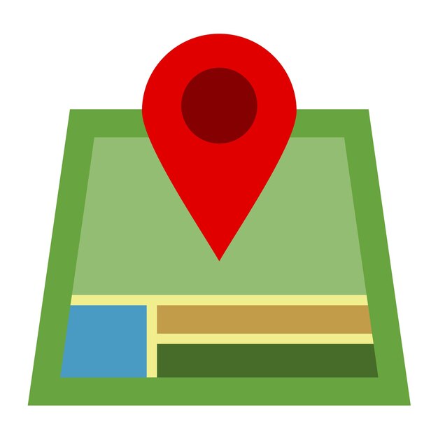 Vector Design Map Icon Style