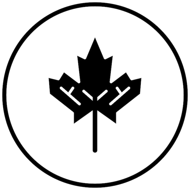 Vector Design Maple Icon Style