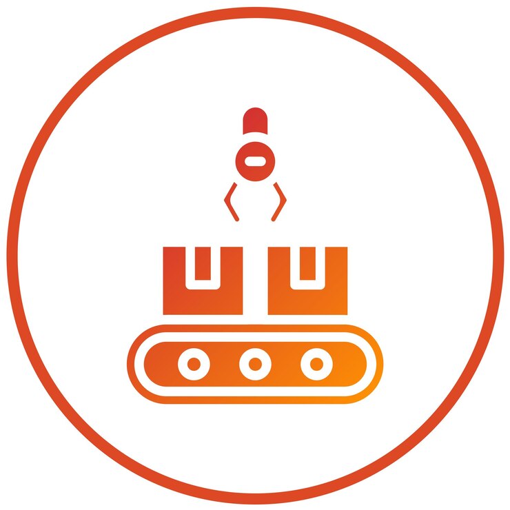 वेक्टर vector design mass production icon style
