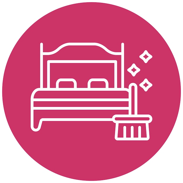 Vector Design Mattress Cleaning Icon Style