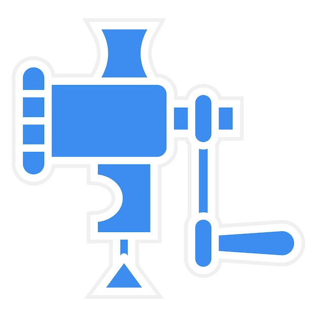 Vector vector design meat grinder icon style