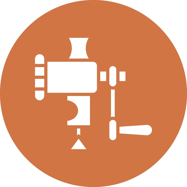 Vector Design Meat Grinder Icon Style