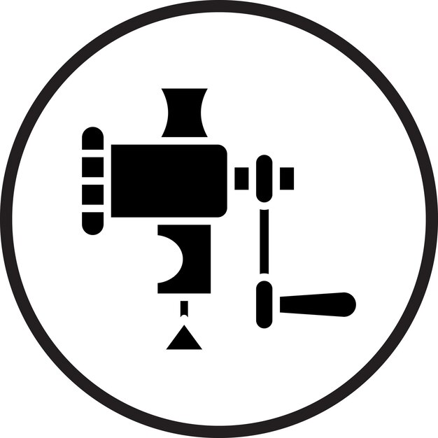 Vector vector design meat grinder icon style