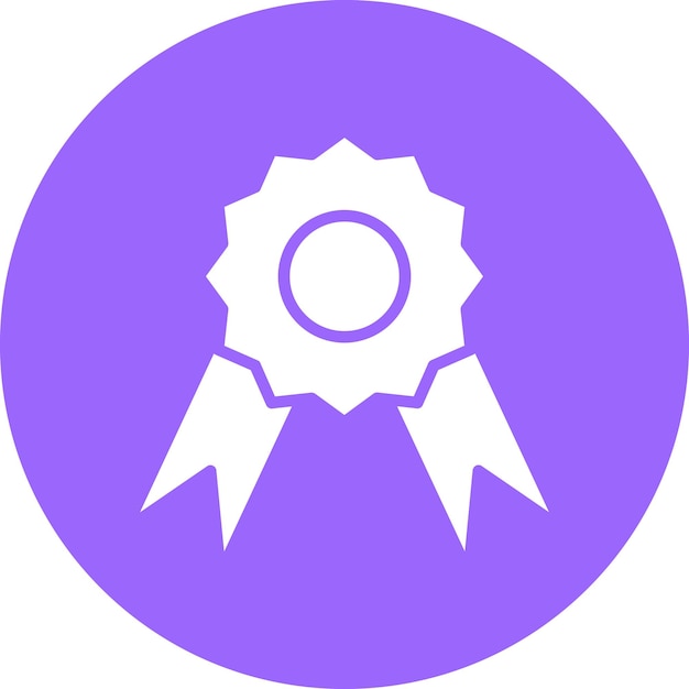 Vector Design Medal Icon Stijl