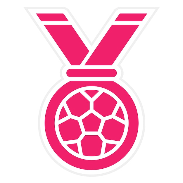 Vector vector design medal icon stijl