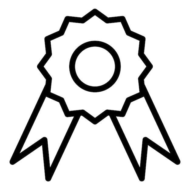 Vector Design Medal Icon Style