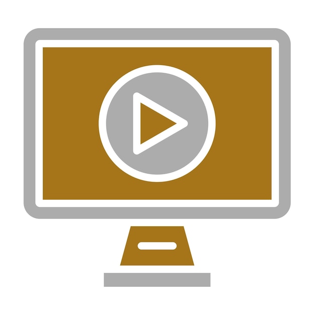Vector Design Media Icon Stijl