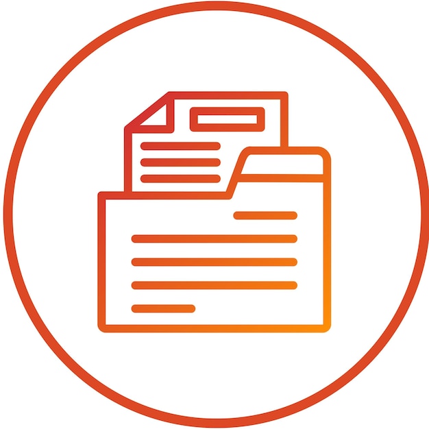 Vector Design Media kit Icon Stijl