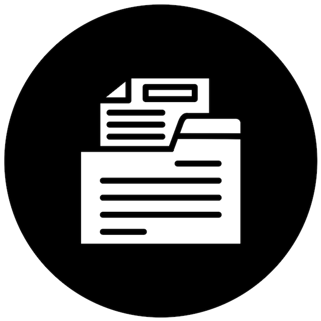 Vector Design Media kit Icon Style