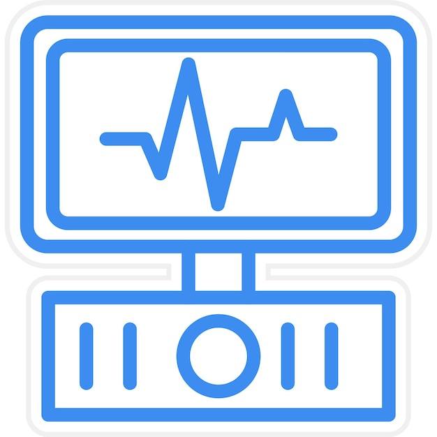 Vector vector design medical devices icon style