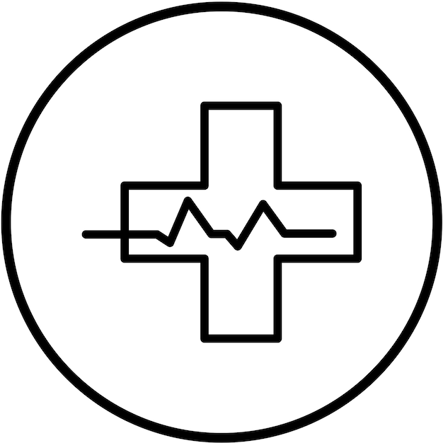 Vector vector design medical symbol icon style