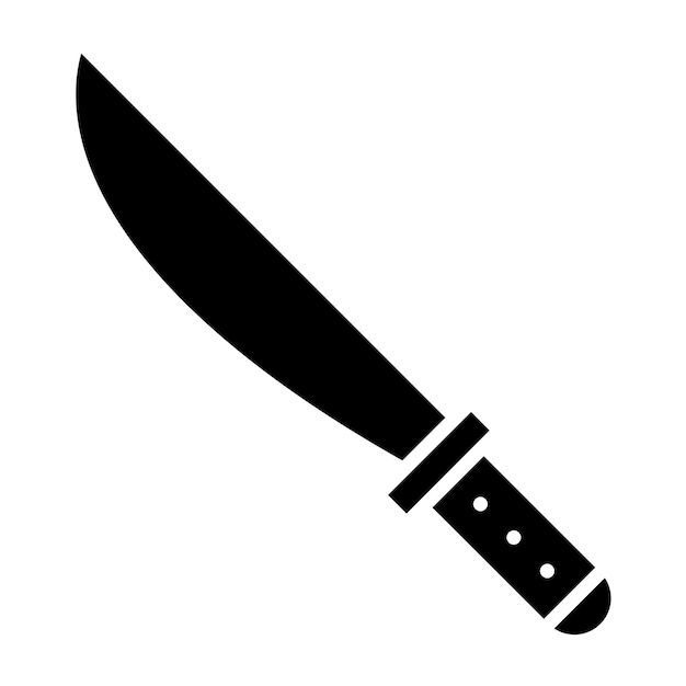 Vector Design Melee Weapon Icon Style