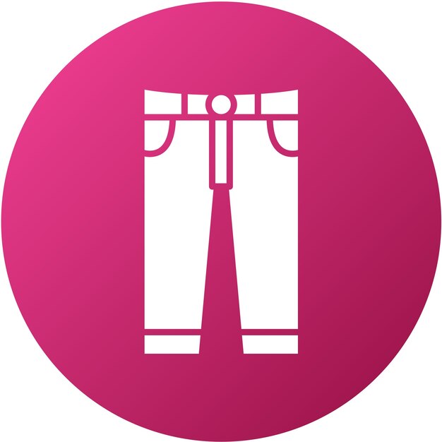 Vector Design Men Pants Icon Style