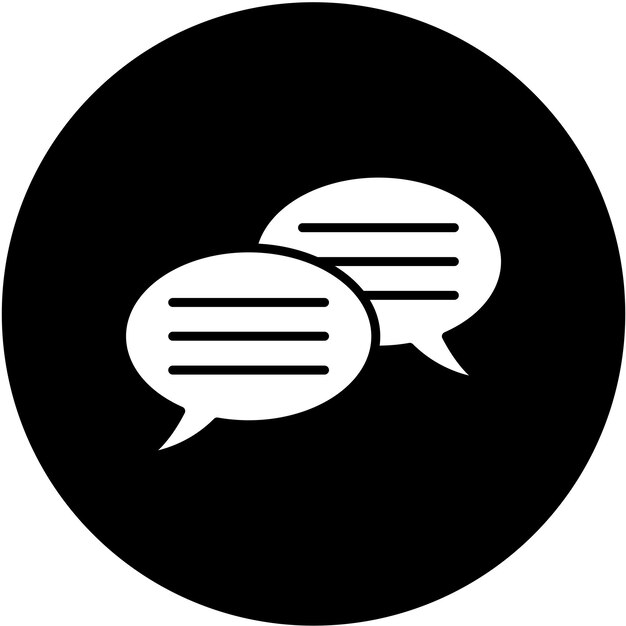 Vector Design Messaging Icon Style