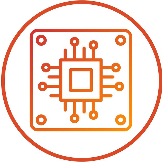 Vector Design Micro ATX Icon Stijl
