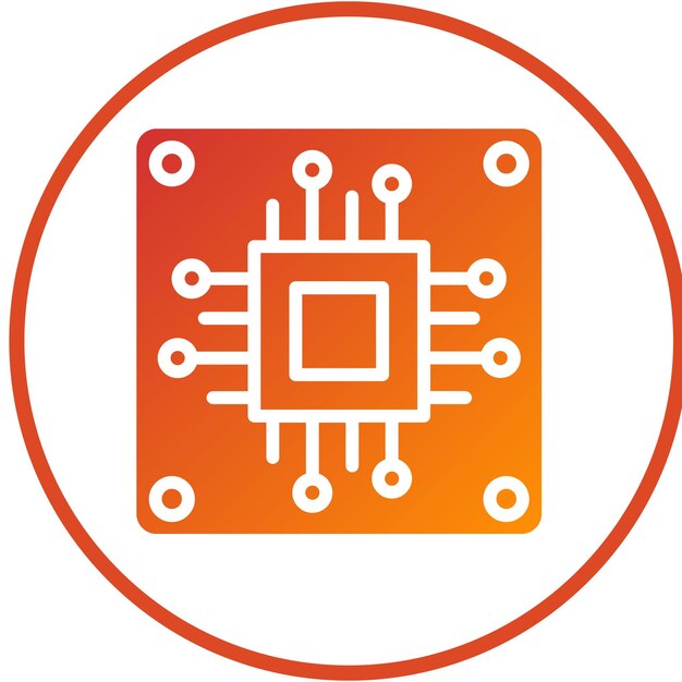 Vector Design Micro ATX Icon Stijl